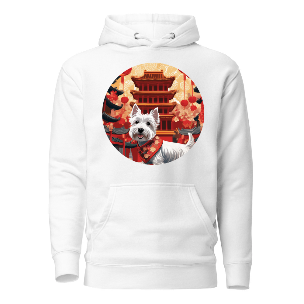 PugMug Custom West Highland White Terrier Hoodie