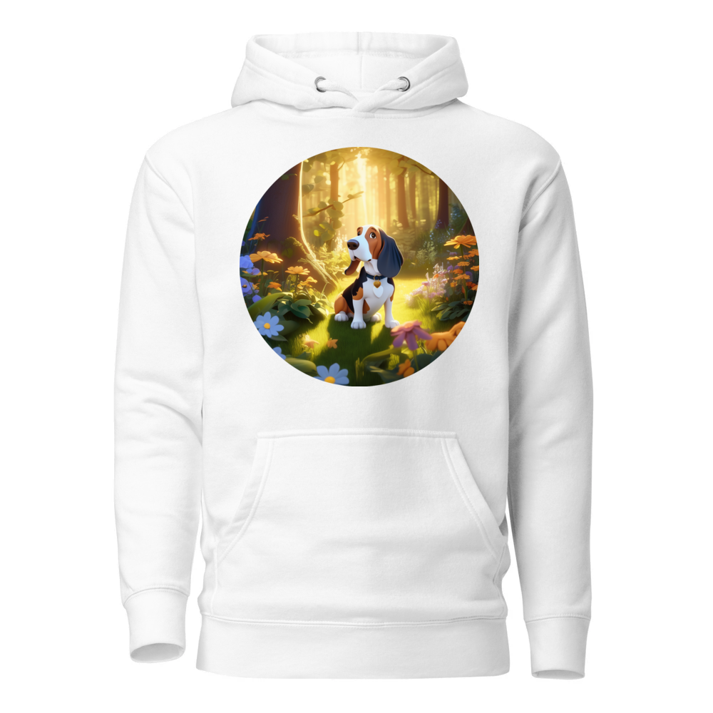 PugMug Custom Basset Hound Hoodie