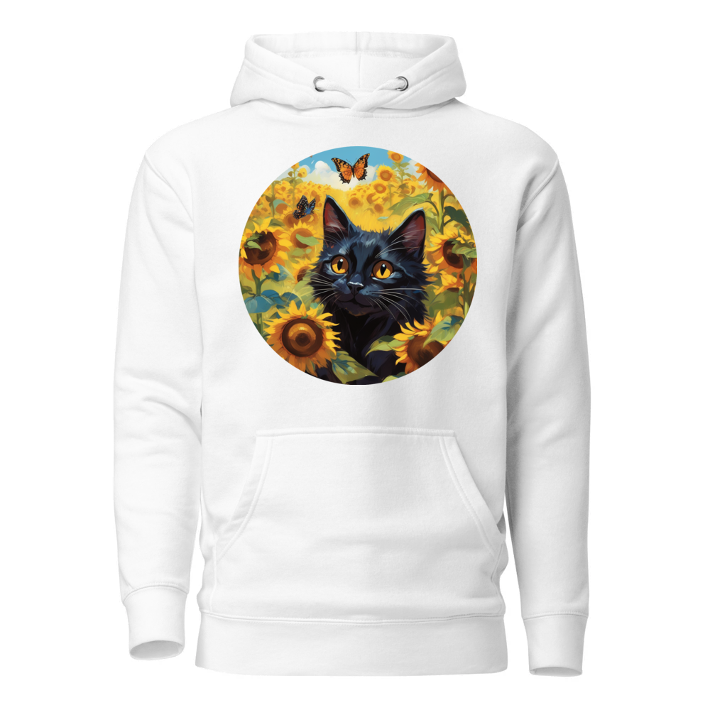 PugMug Custom Black Companion Cat Hoodie