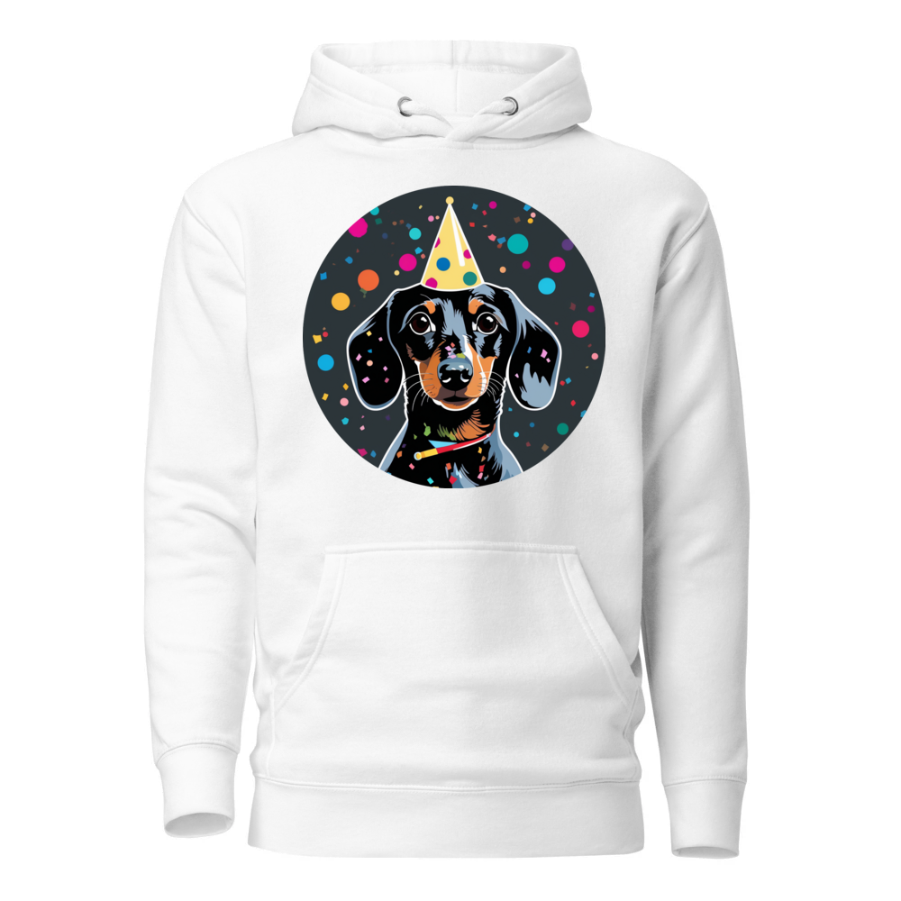 PugMug Custom Black Dachshund Hoodie
