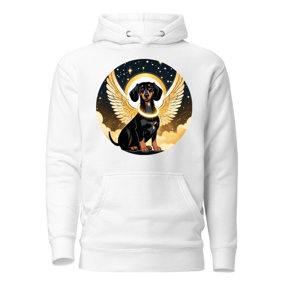 PugMug Custom Black Dachshund Hoodie