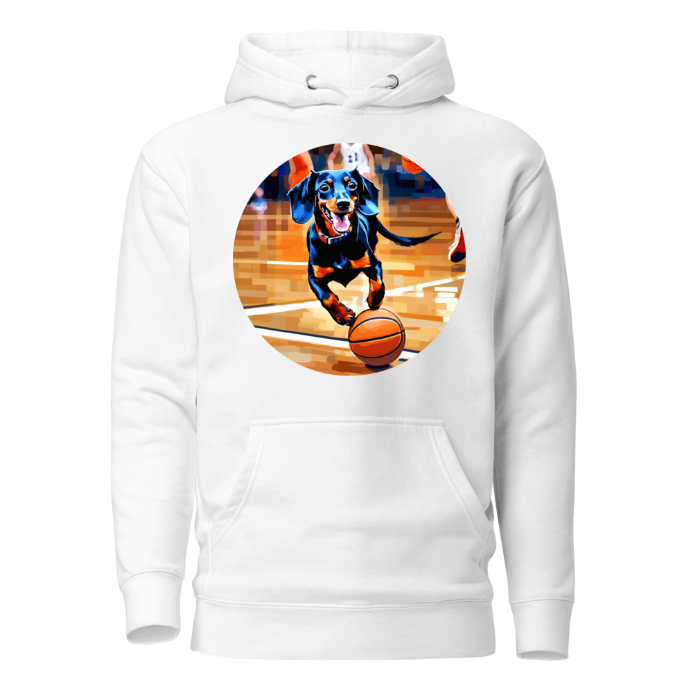 PugMug Custom Black Dachshund Hoodie
