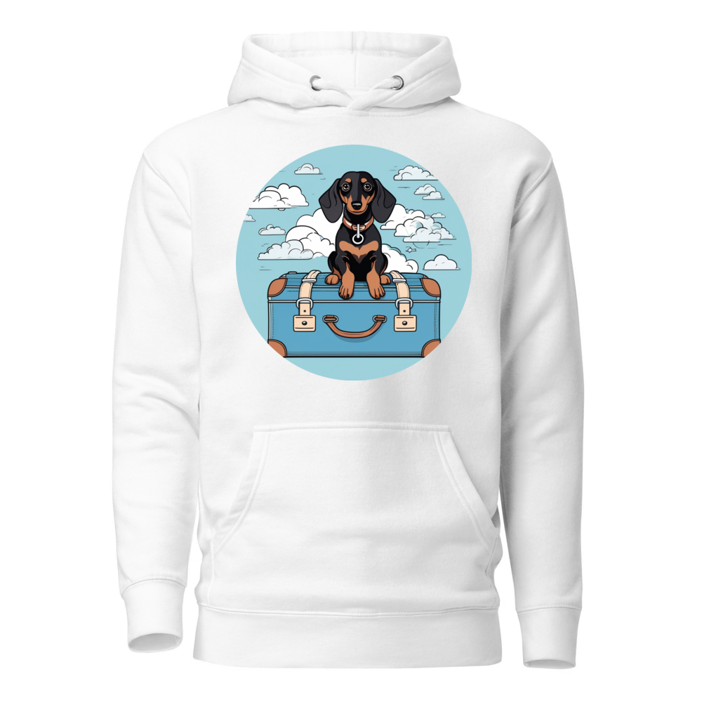 PugMug Custom Black Dachshund Hoodie