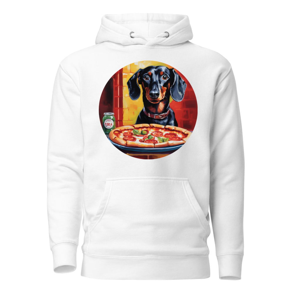PugMug Custom Black Dachshund Hoodie