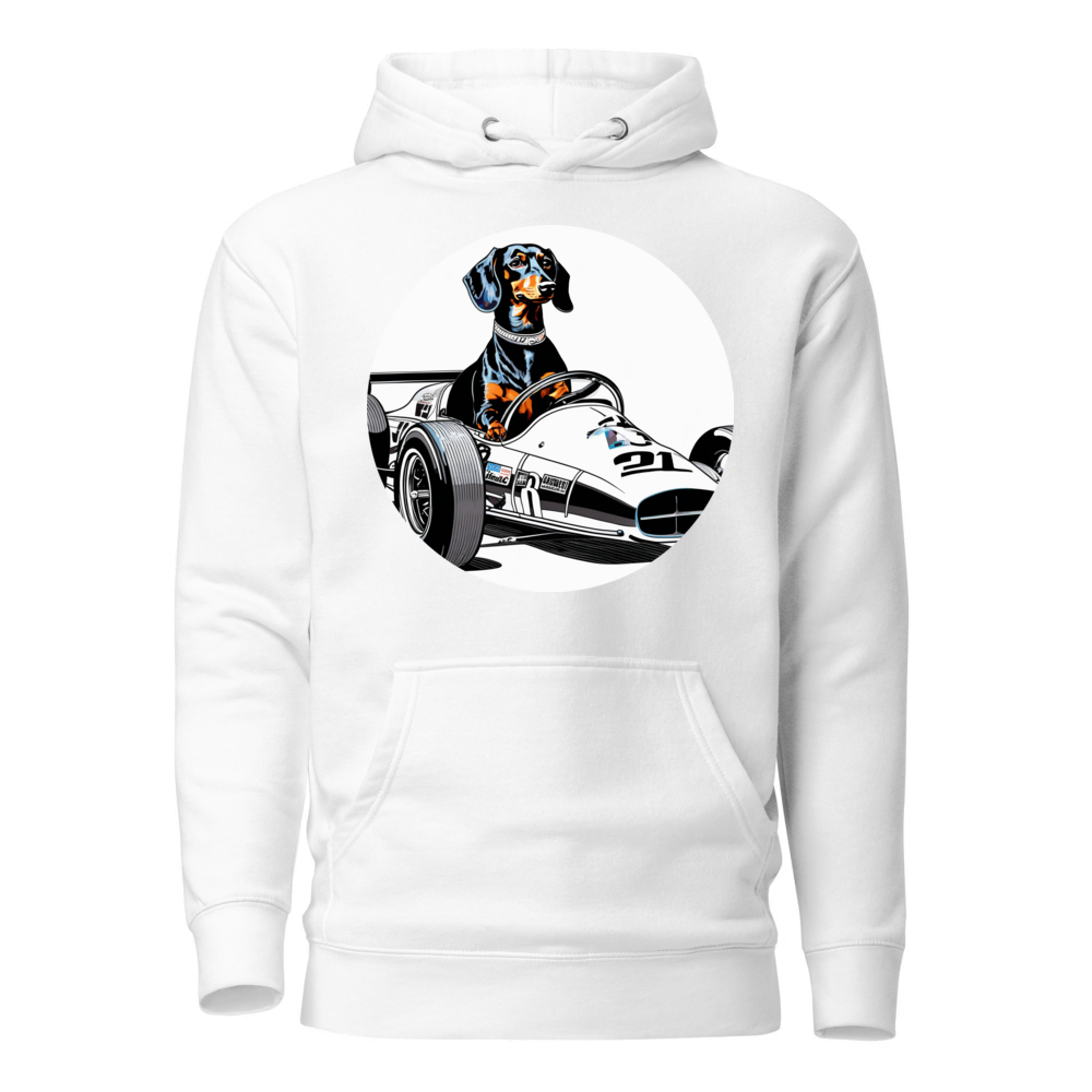PugMug Custom Black Dachshund Hoodie
