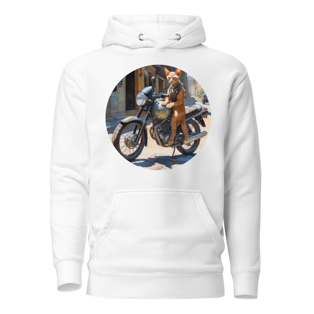 PugMug Custom Tabby Devon Rex Cat Hoodie