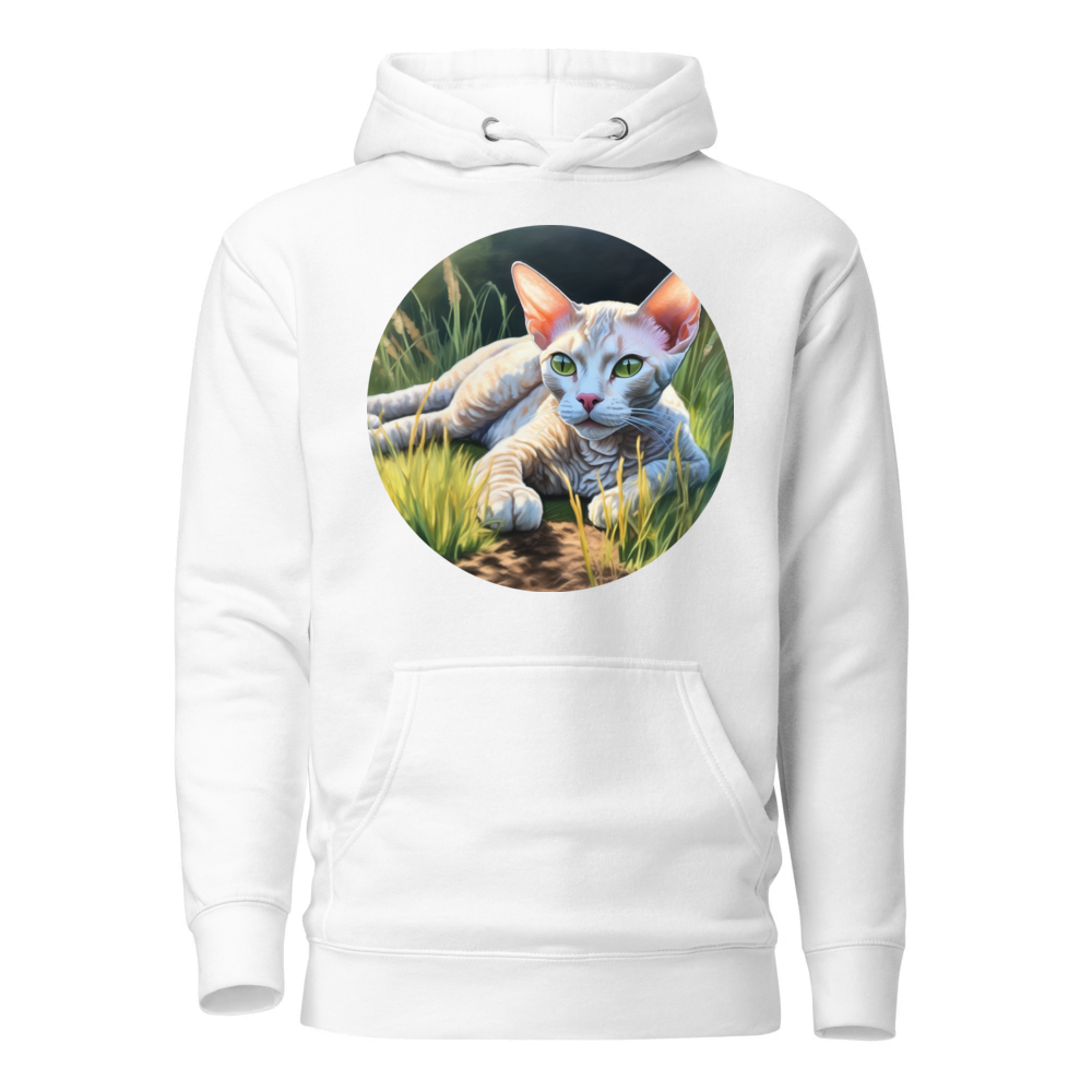PugMug Custom Tabby Devon Rex Cat Hoodie