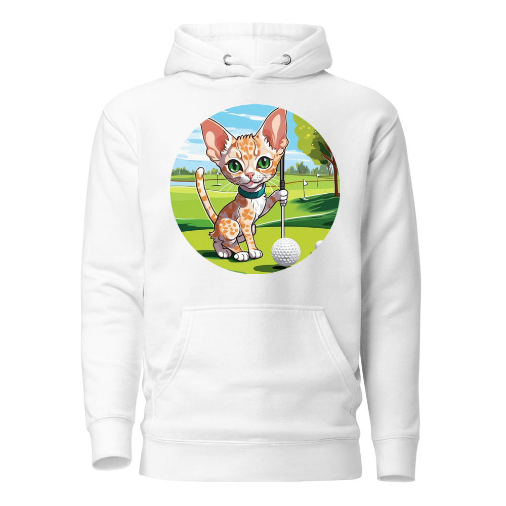 PugMug Custom Tabby Devon Rex Cat Hoodie