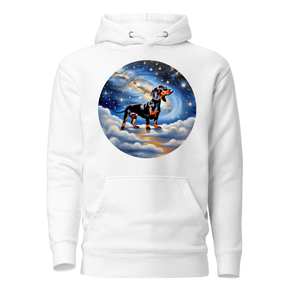 PugMug Custom Black Dachshund Hoodie