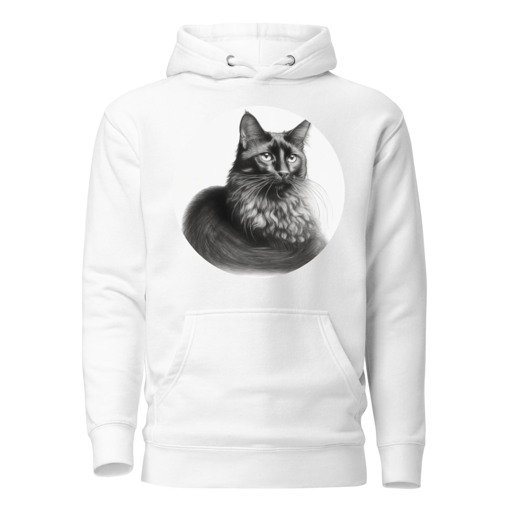 PugMug Custom Black Companion Cat Hoodie