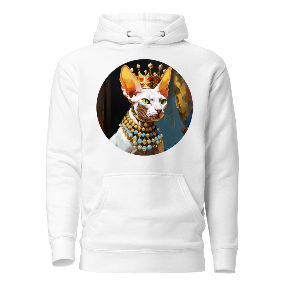 PugMug Custom White Sphynx Cat Hoodie