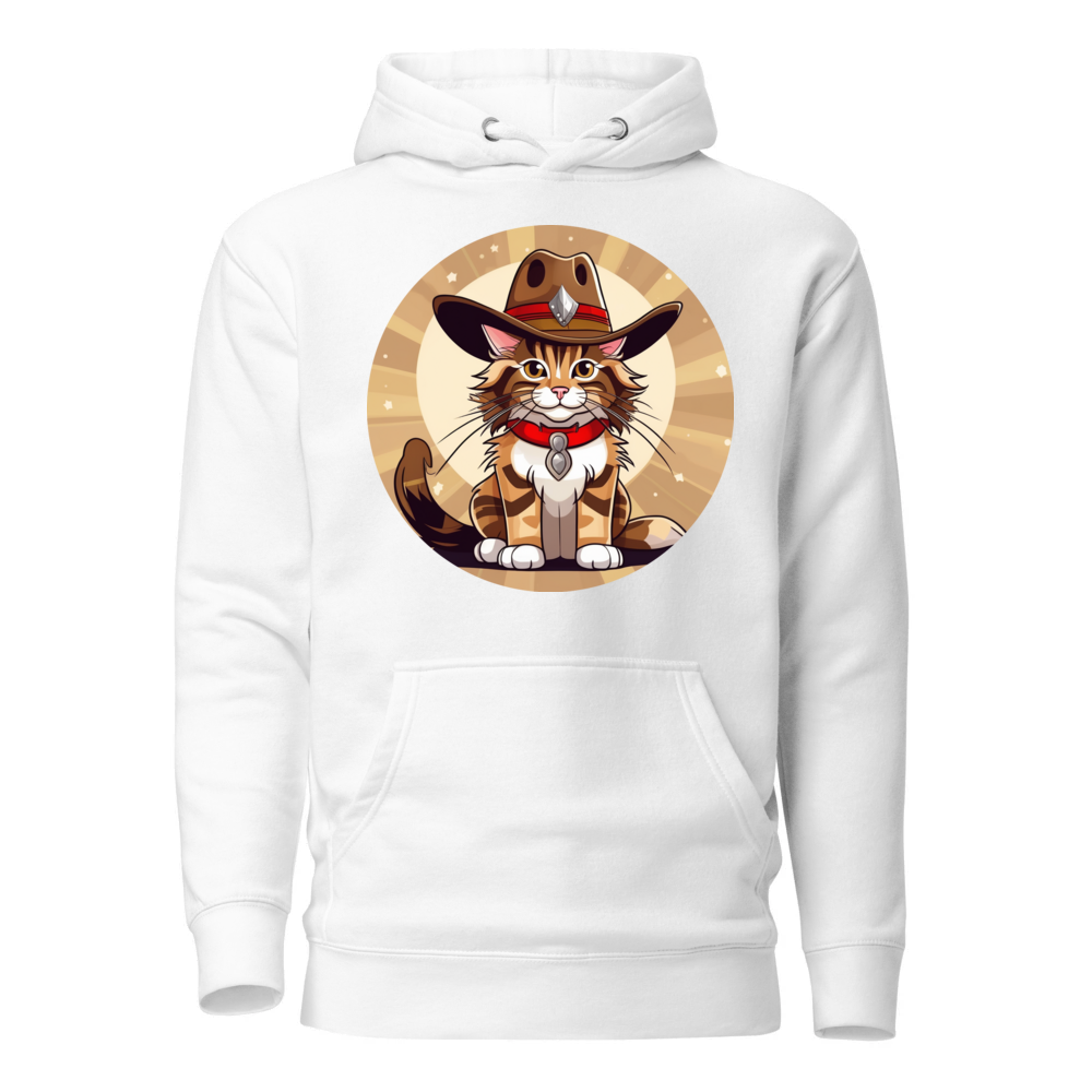 PugMug Custom Tabby Maine Coon Cat Hoodie