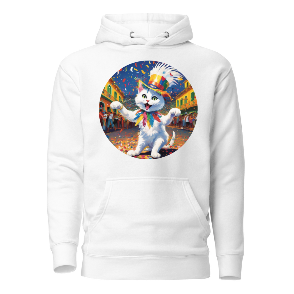PugMug Custom White Exotic Cat Hoodie