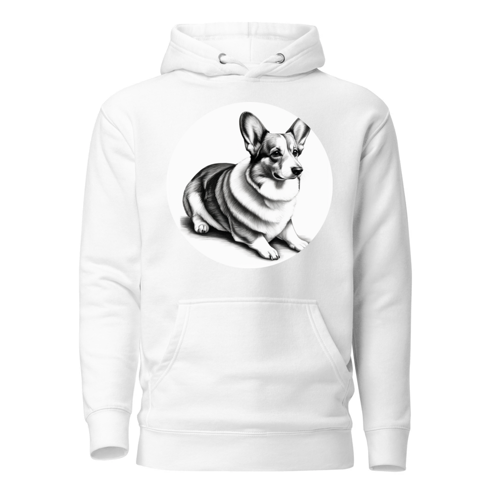 PugMug Custom Pembroke Welsh Corgi Hoodie