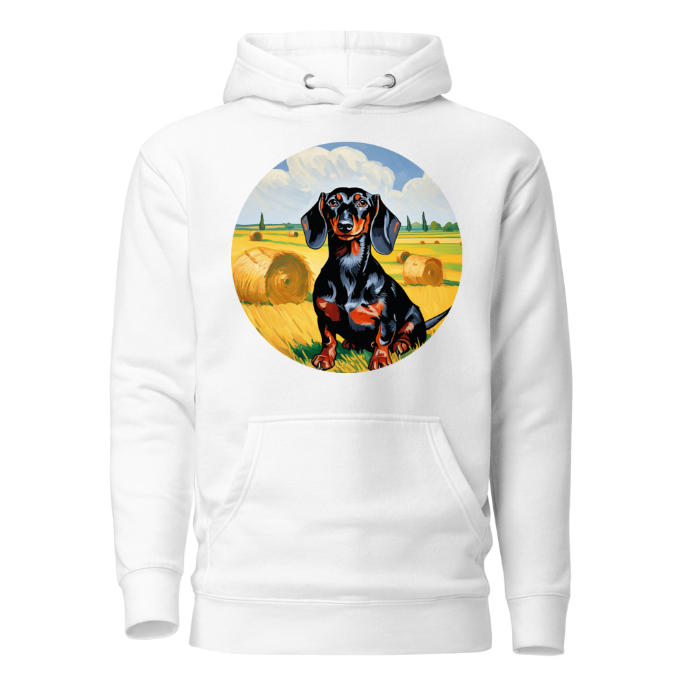 PugMug Custom Black Dachshund Hoodie