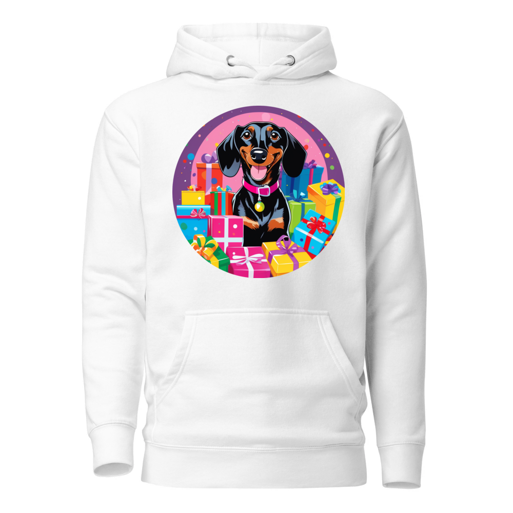 PugMug Custom Black Dachshund Hoodie