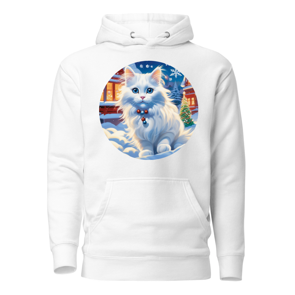 PugMug Custom White Ragdoll Cat Hoodie