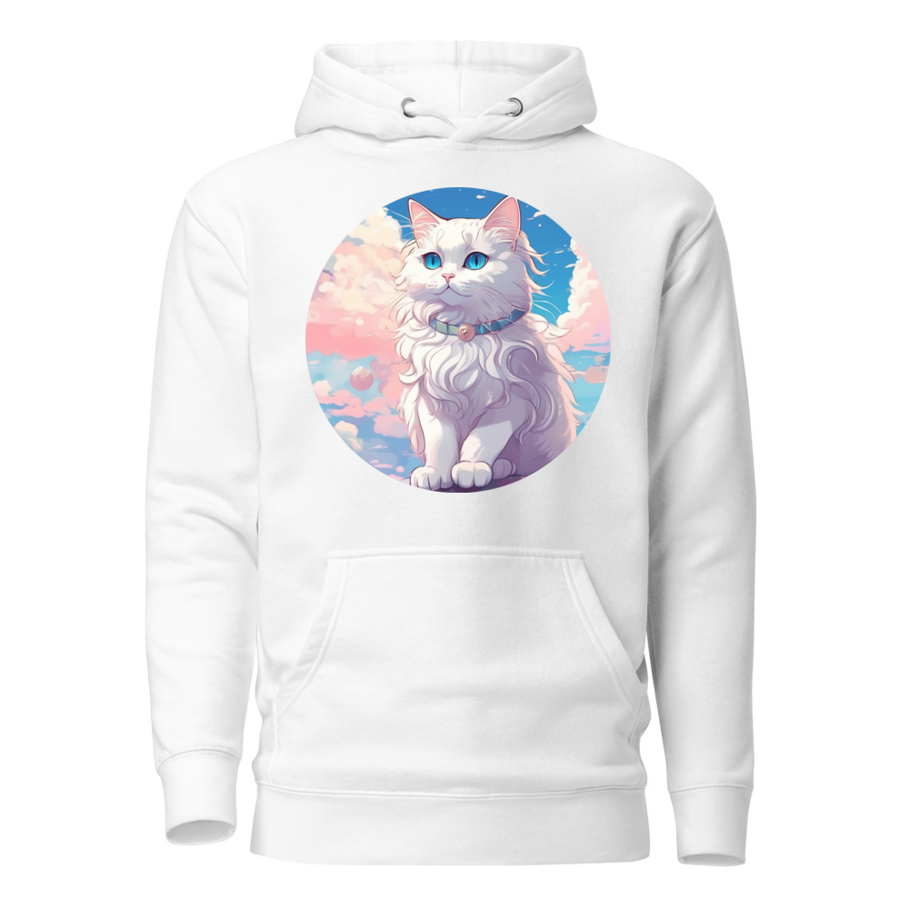 PugMug Custom White Ragdoll Cat Hoodie