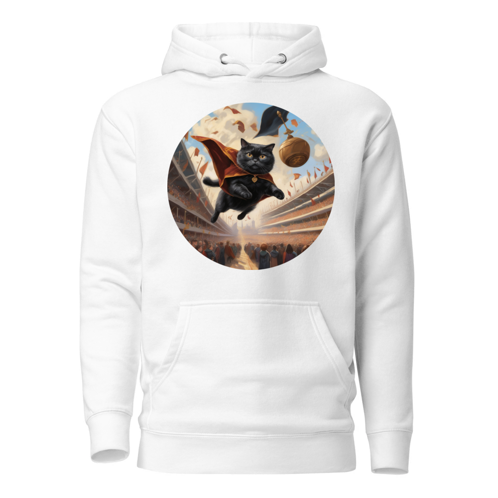 PugMug Custom Black Scottish Fold Cat Hoodie