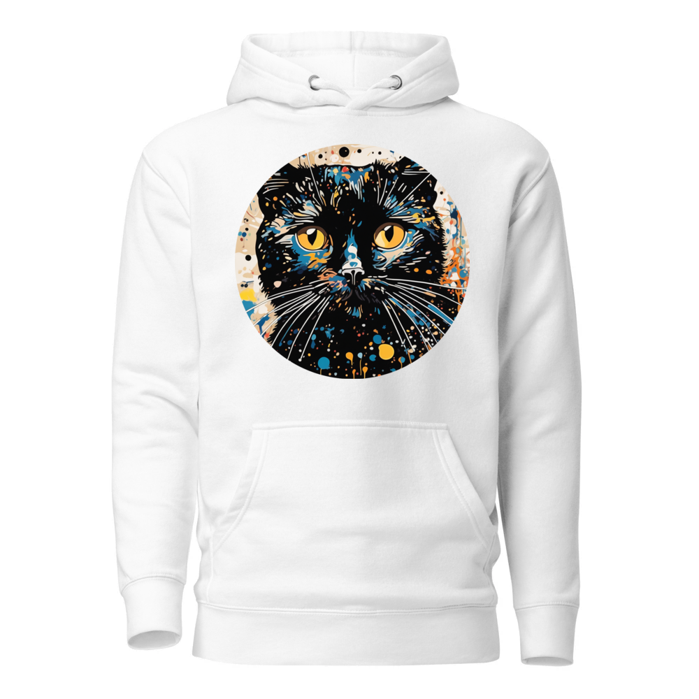 PugMug Custom Black Scottish Fold Cat Hoodie