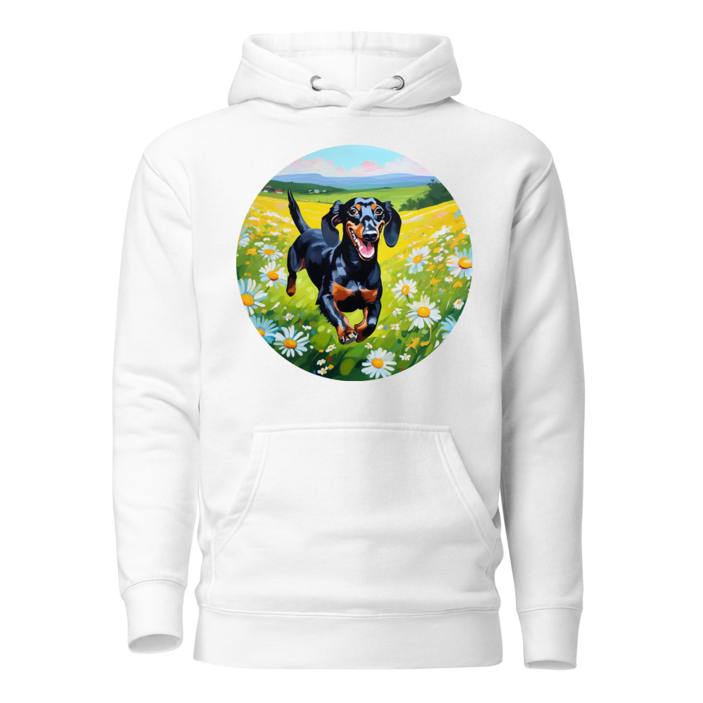 PugMug Custom Black Dachshund Hoodie