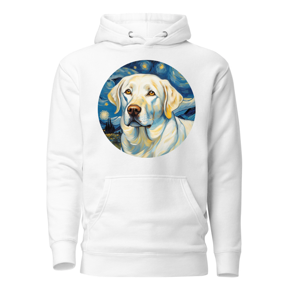 PugMug Custom White Labrador Retriever Hoodie