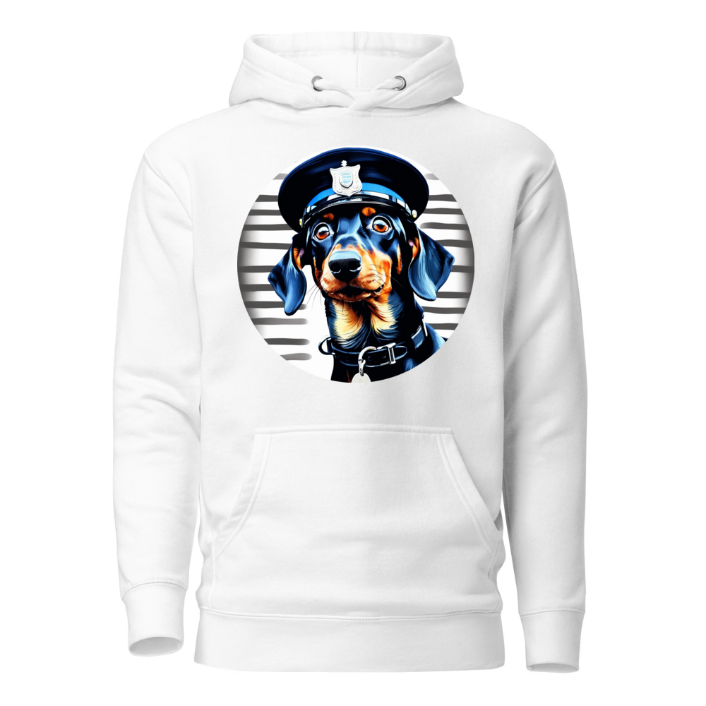 PugMug Custom Black Dachshund Hoodie