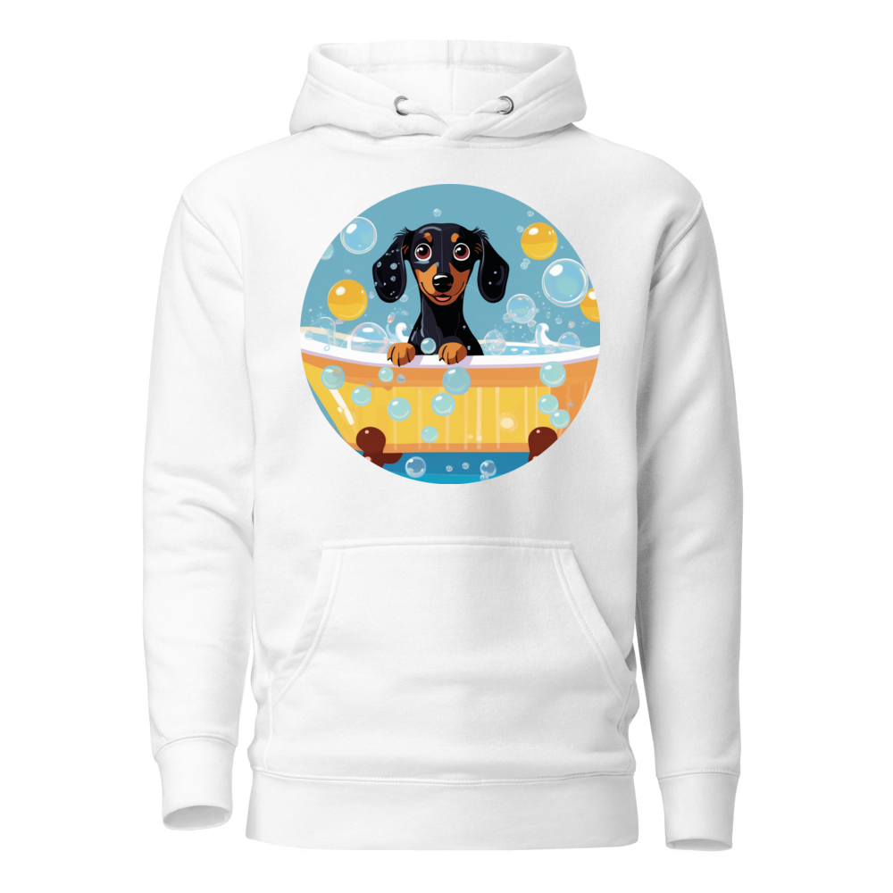 PugMug Custom Black Dachshund Hoodie
