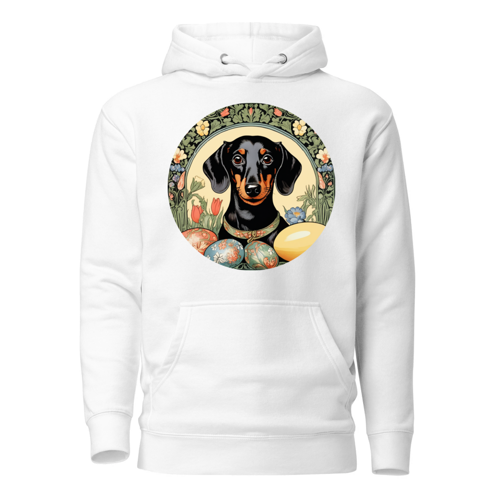 PugMug Custom Black Dachshund Hoodie