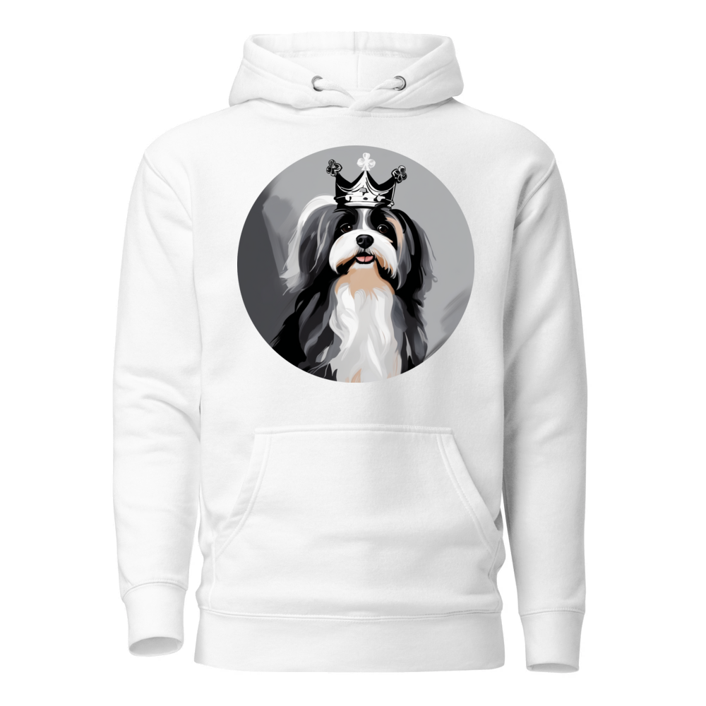 PugMug Custom Black-and-white Havanese Dog Hoodie