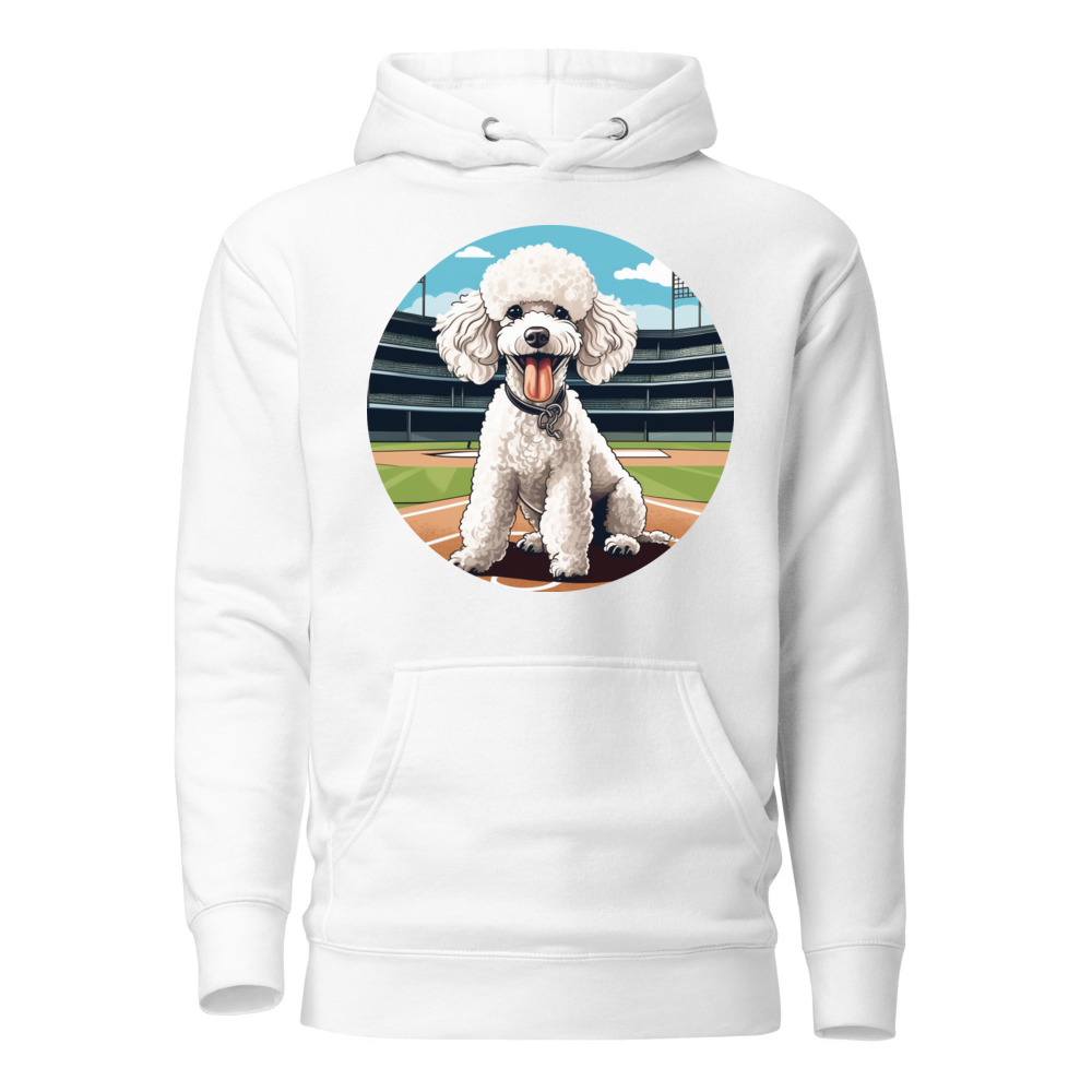 PugMug Custom White Poodle Hoodie