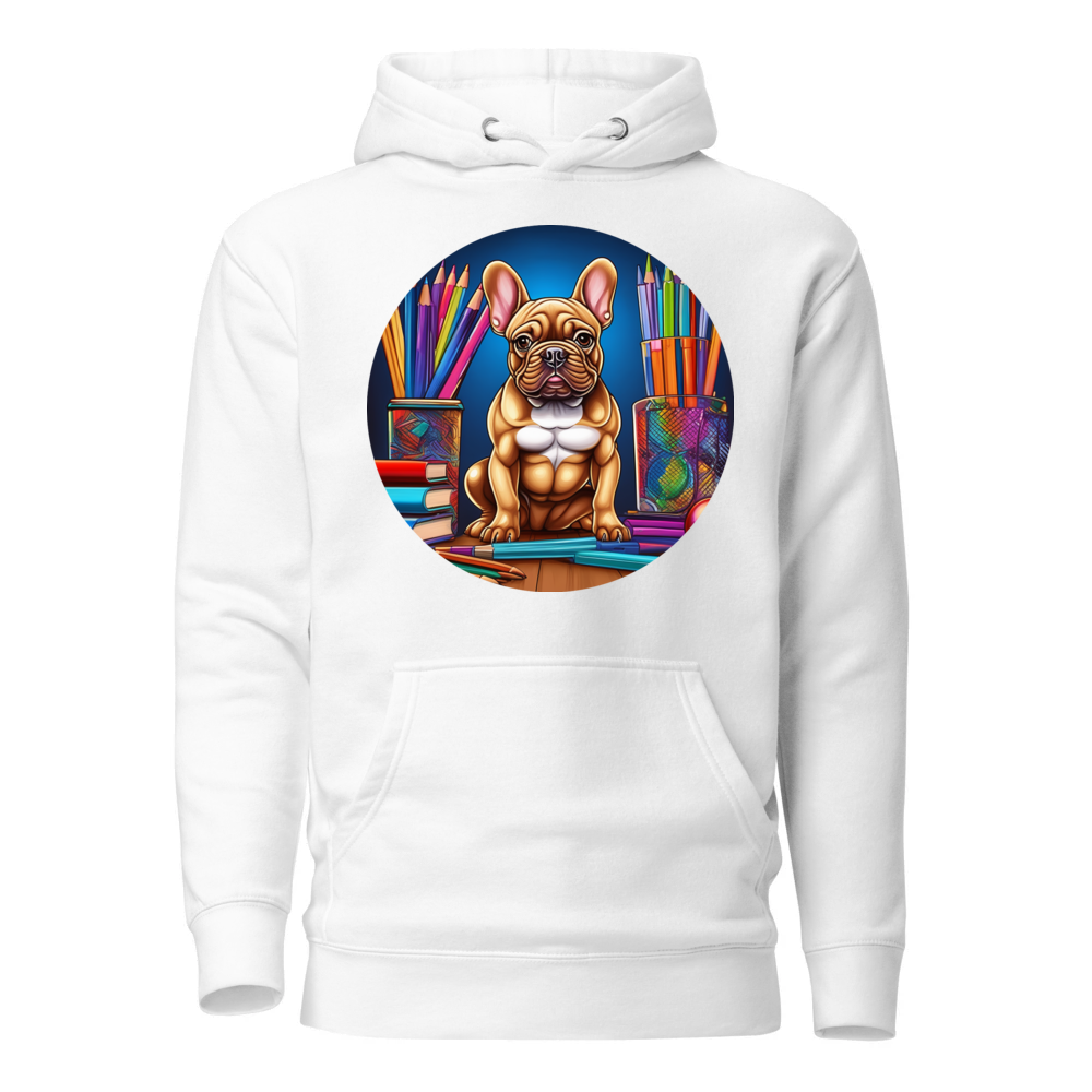 PugMug Custom Tan French Bulldog Hoodie