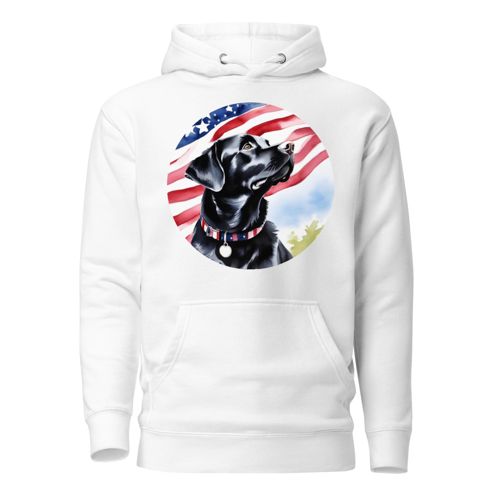 PugMug Custom Black Labrador Retriever Hoodie