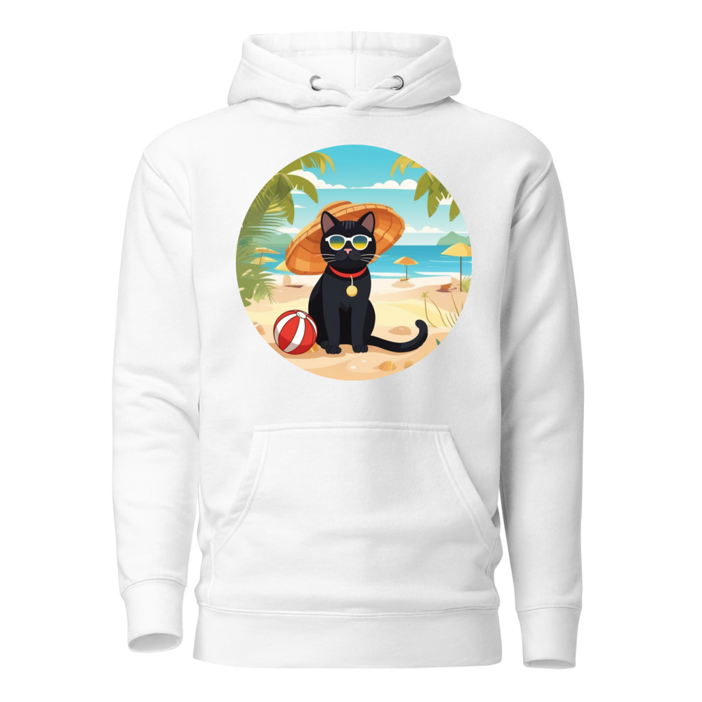 PugMug Custom Black Exotic Cat Hoodie