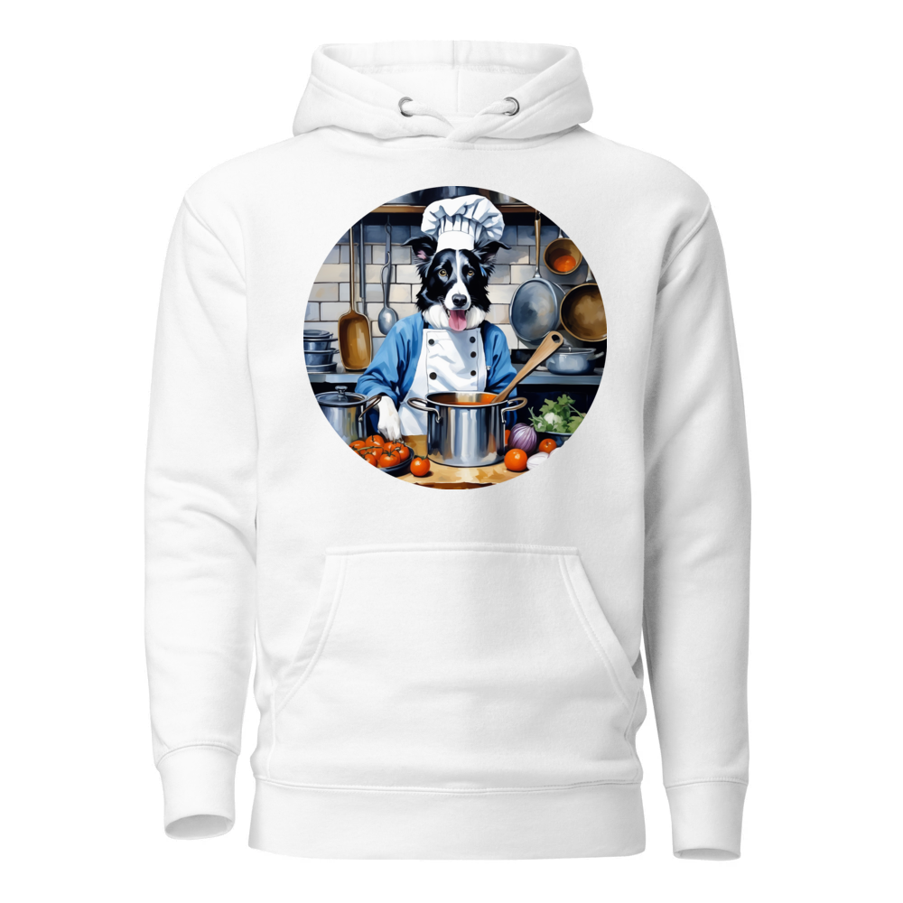 PugMug Custom Blue Merle Border Collie Hoodie