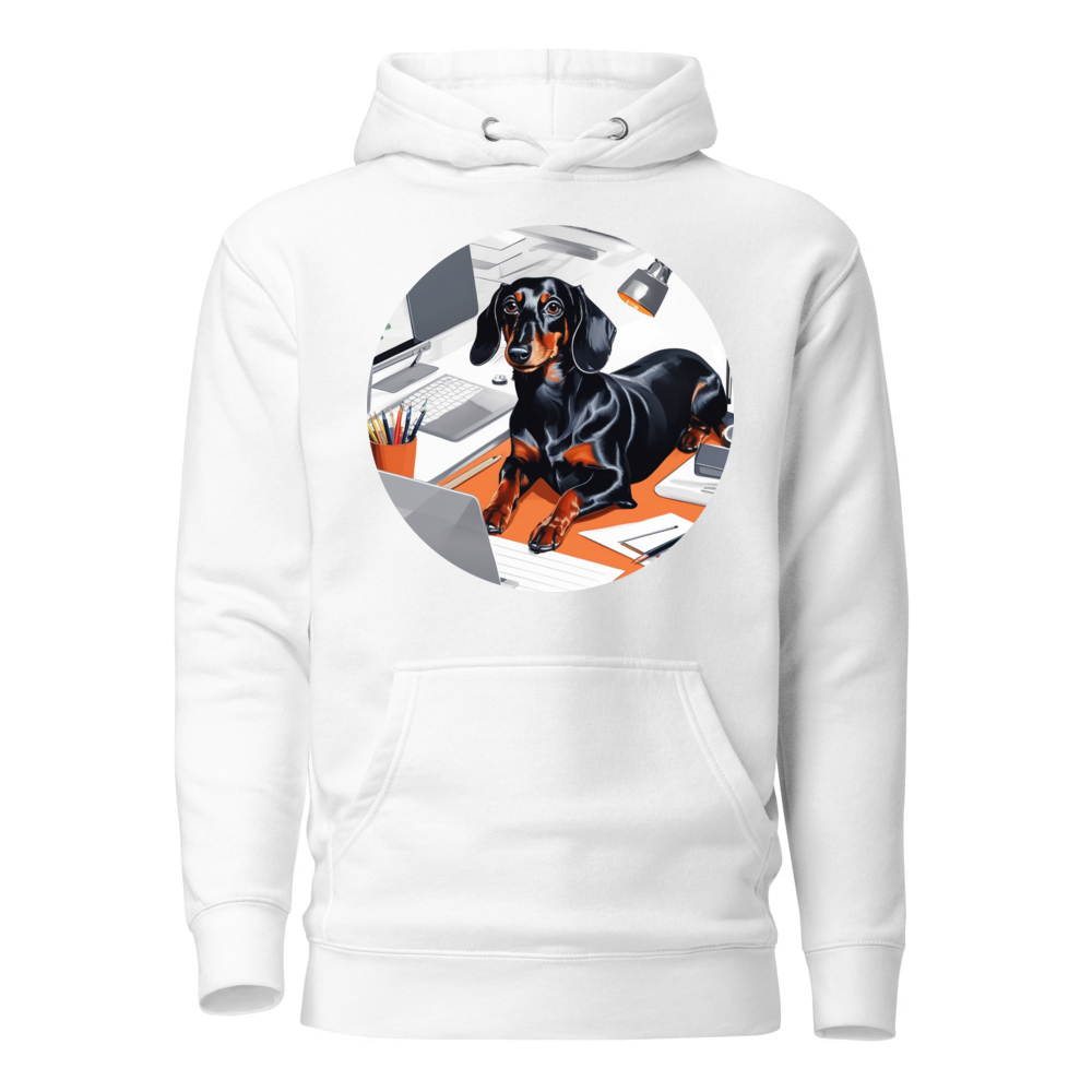 PugMug Custom Black Dachshund Hoodie