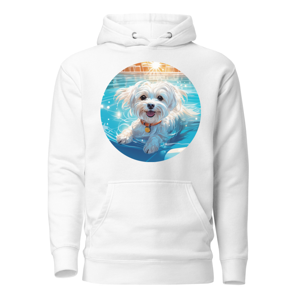 PugMug Custom Maltese Dog Hoodie