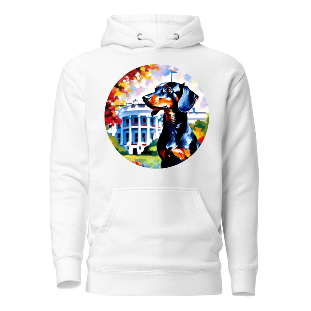 PugMug Custom Black Dachshund Hoodie