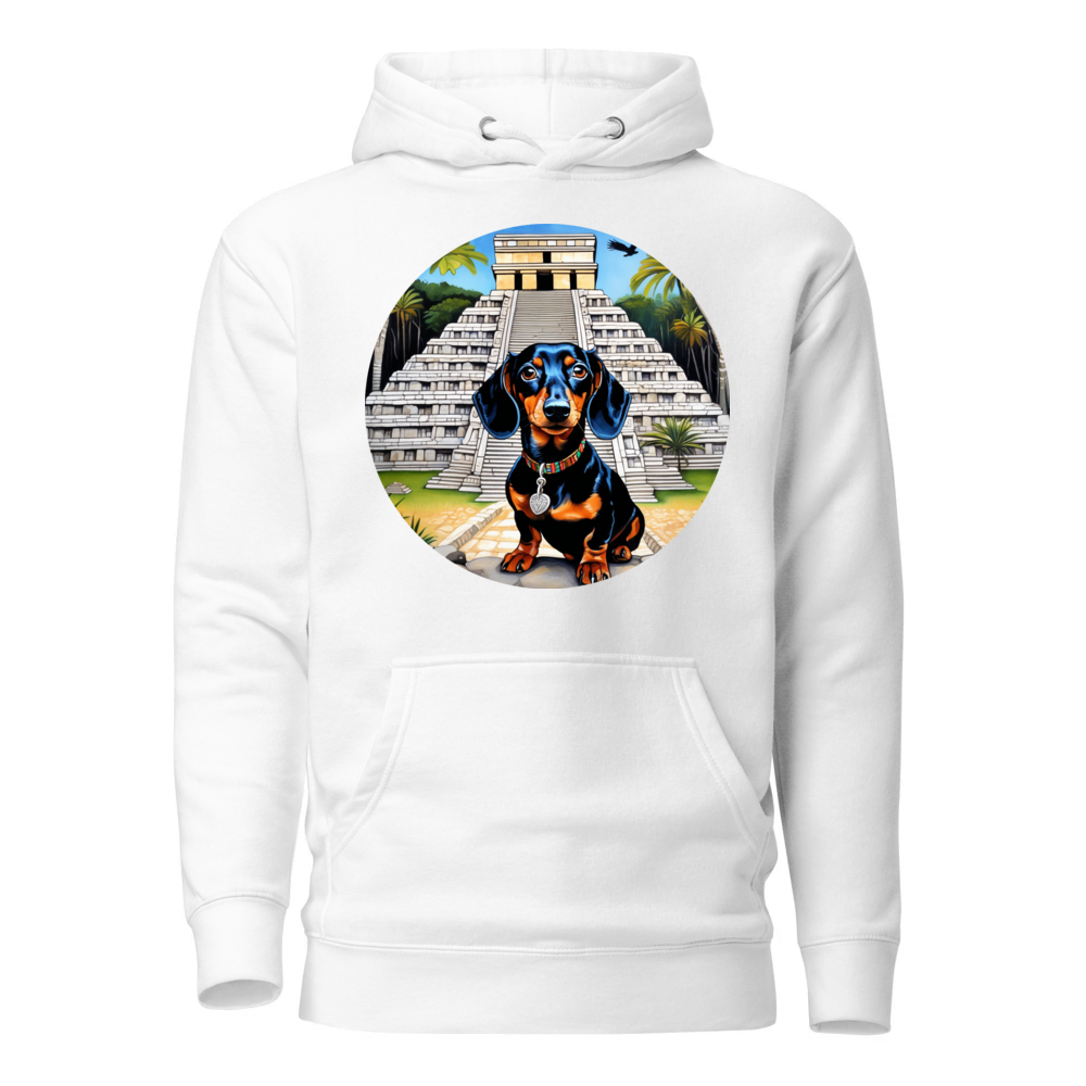 PugMug Custom Black Dachshund Hoodie