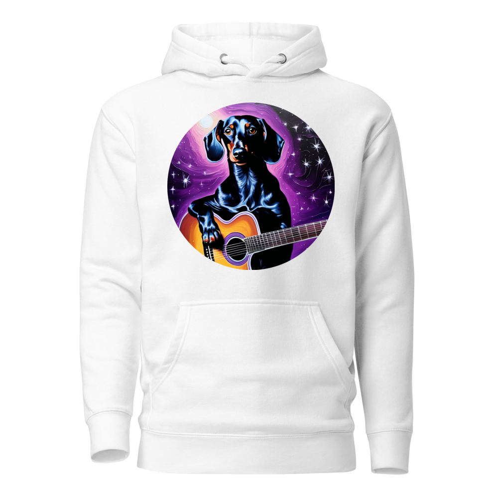 PugMug Custom Black Dachshund Hoodie