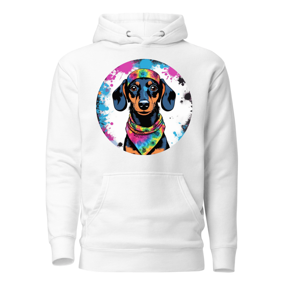 PugMug Custom Black Dachshund Hoodie