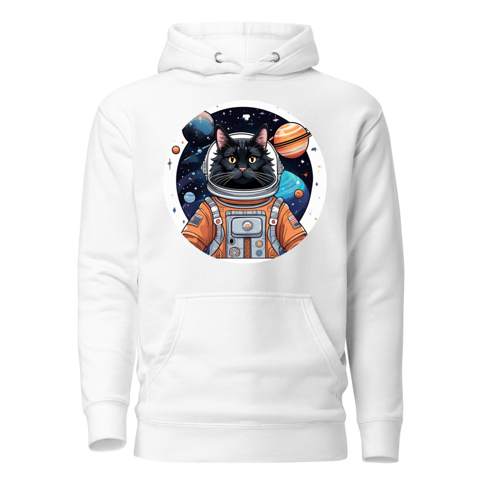 PugMug Custom Black Maine Coon Cat Hoodie