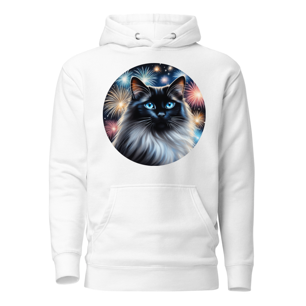 PugMug Custom Black Ragdoll Cat Hoodie