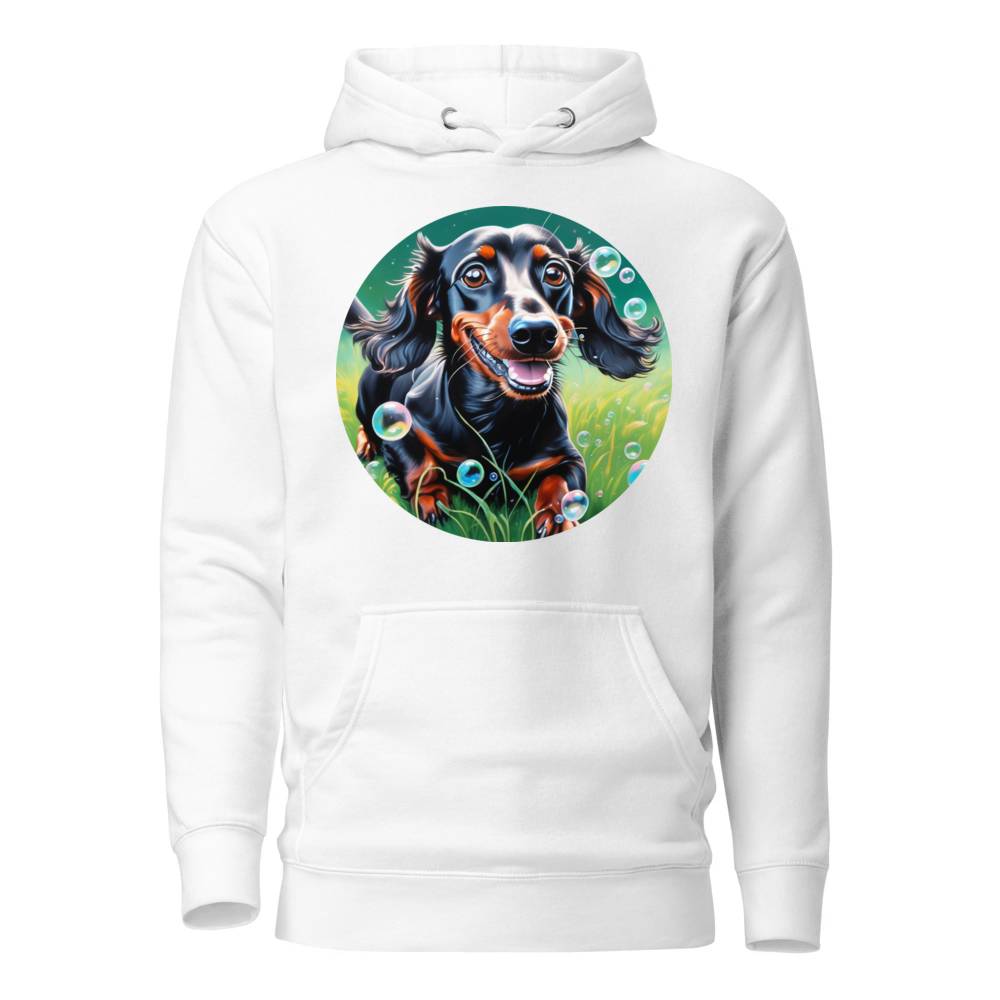PugMug Custom Black Dachshund Hoodie