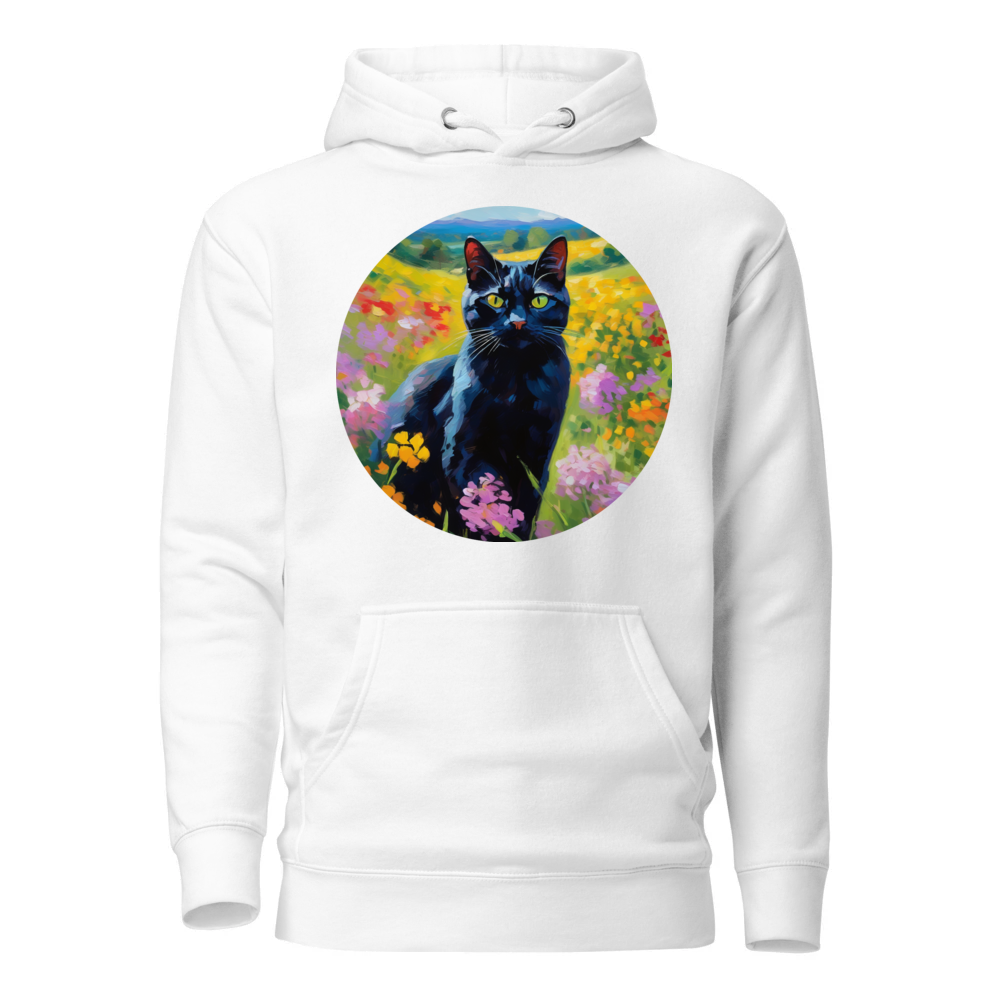 PugMug Custom Black American Shorthair Cat Hoodie