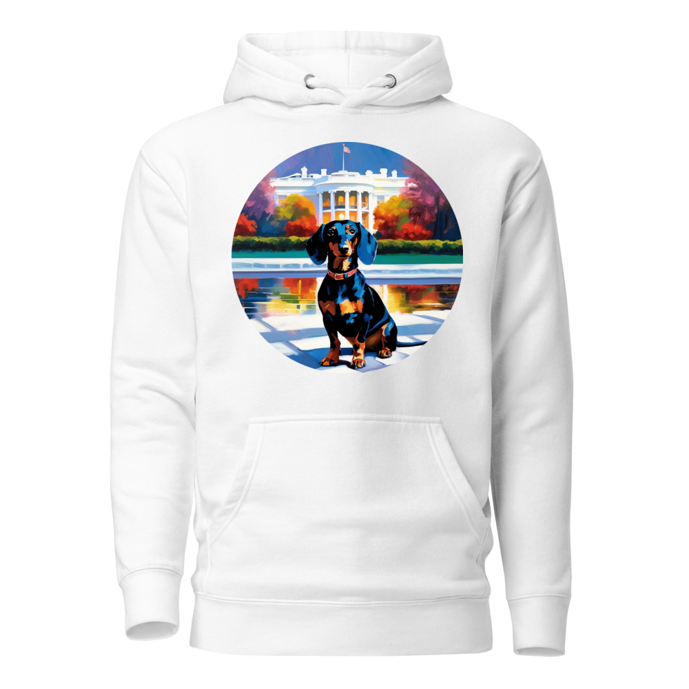 PugMug Custom Black Dachshund Hoodie