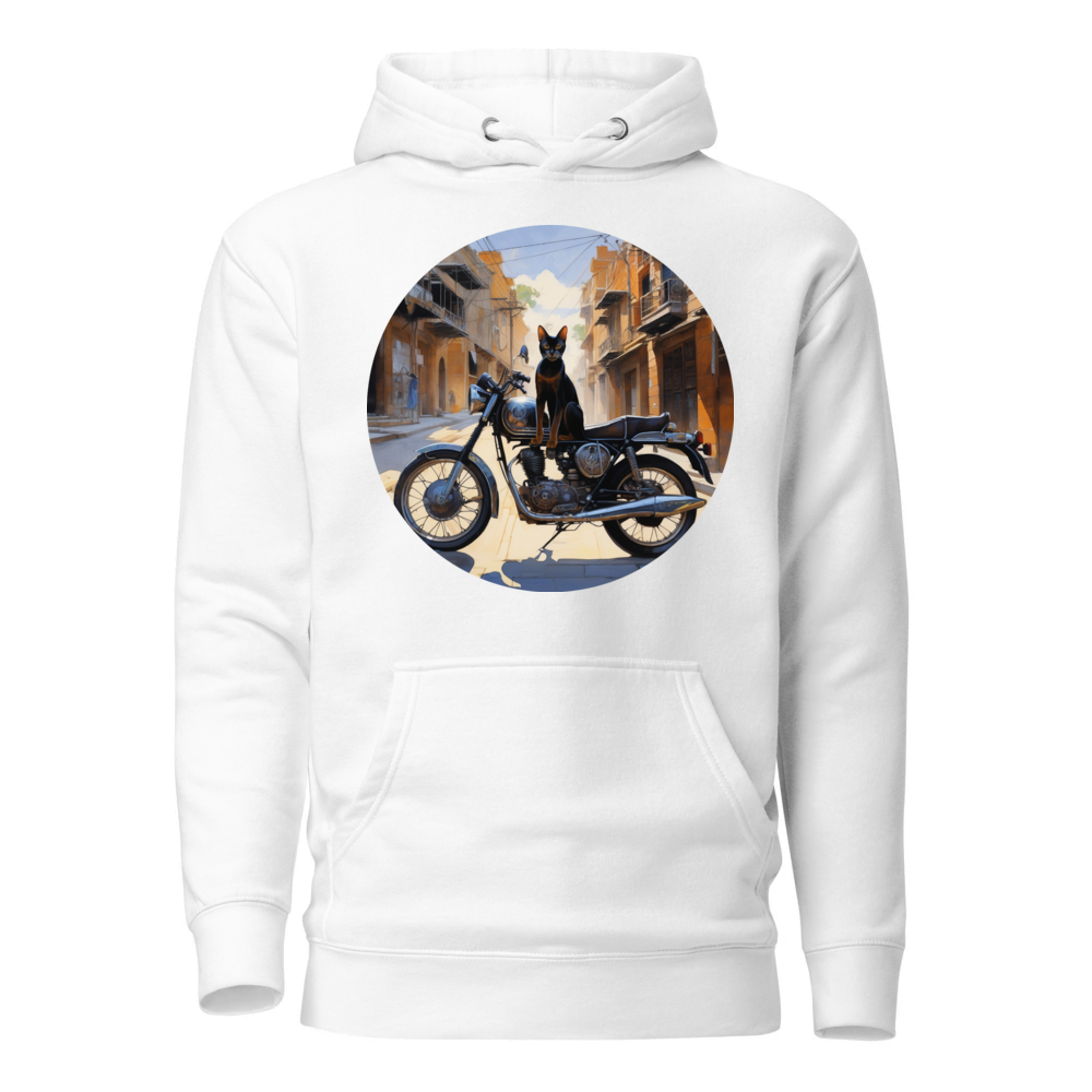 PugMug Custom Black Abyssinian Cat Hoodie
