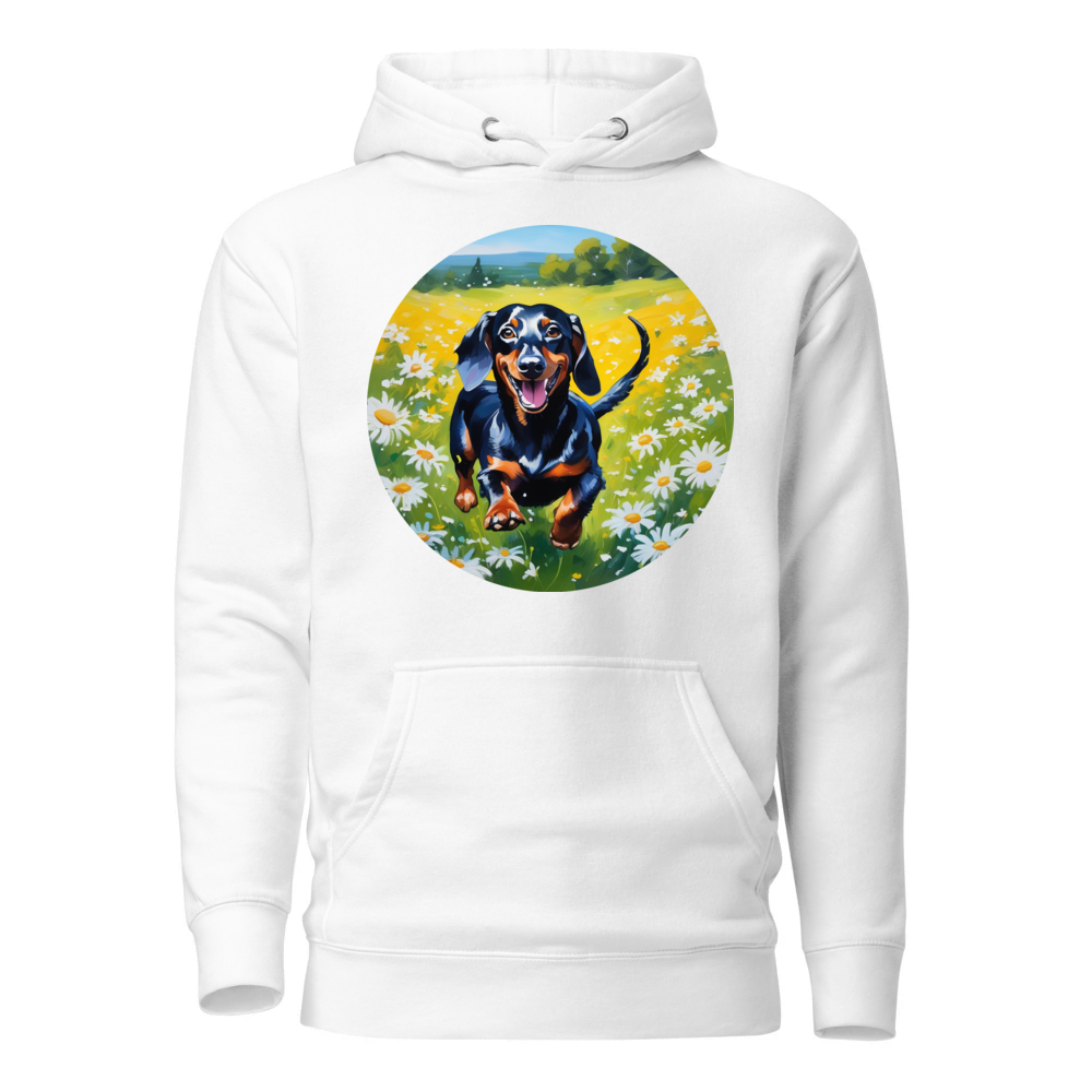 PugMug Custom Black Dachshund Hoodie
