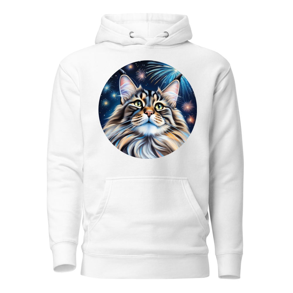 PugMug Custom Tabby Maine Coon Cat Hoodie