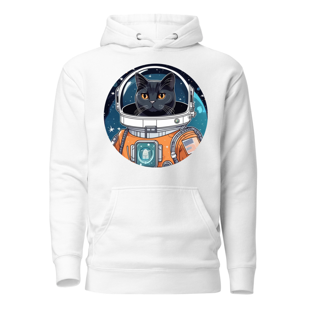 PugMug Custom Black British Shorthair Cat Hoodie